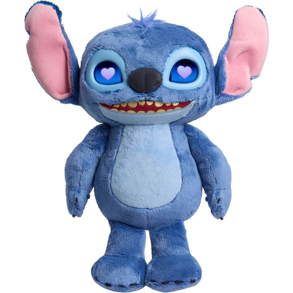 Interaktiv plyschleksak, 30 cm Disney Stitch Design