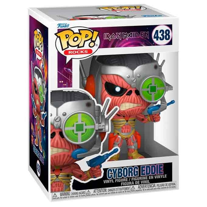 Iron Maiden Cyborg Eddie Popfigur – Samlarleksak i vinyl