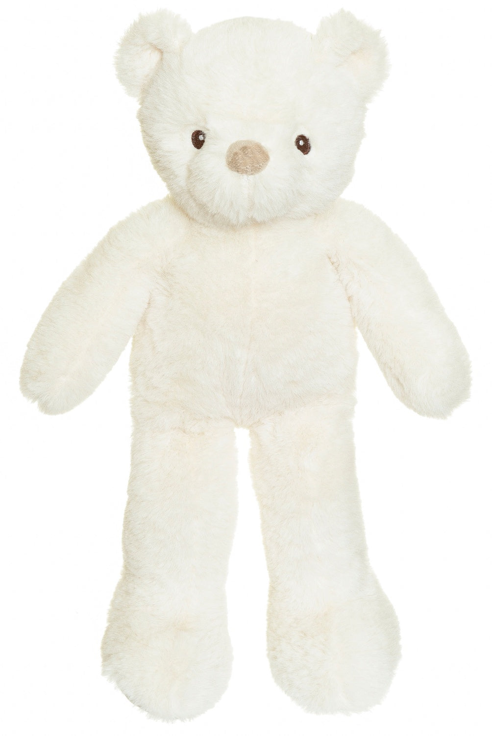 Krämfärgad nallebjörn, 35 cm, miljövänlig, maskintvättbar