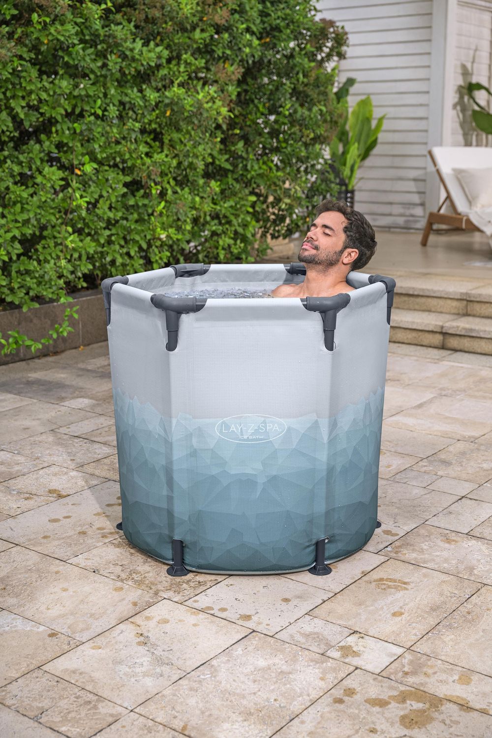 Lay-Z-Spa Kallbassäng Rund 90 Cm