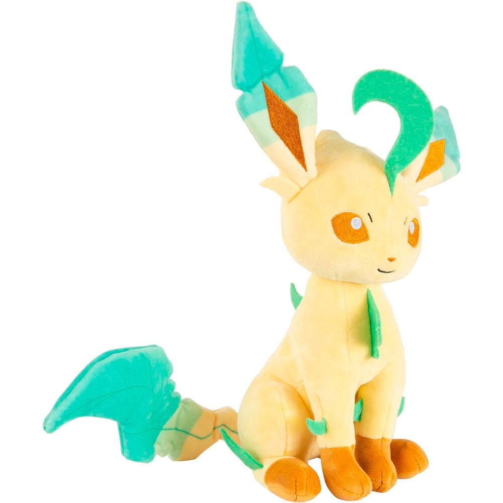 Leafeon plyschleksak 23 cm - Mjuk, gosig, perfekt för samlare