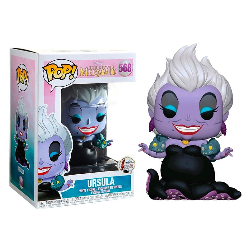 Lilla sjöjungfrun Ursula figur med ål, Disney Collectible