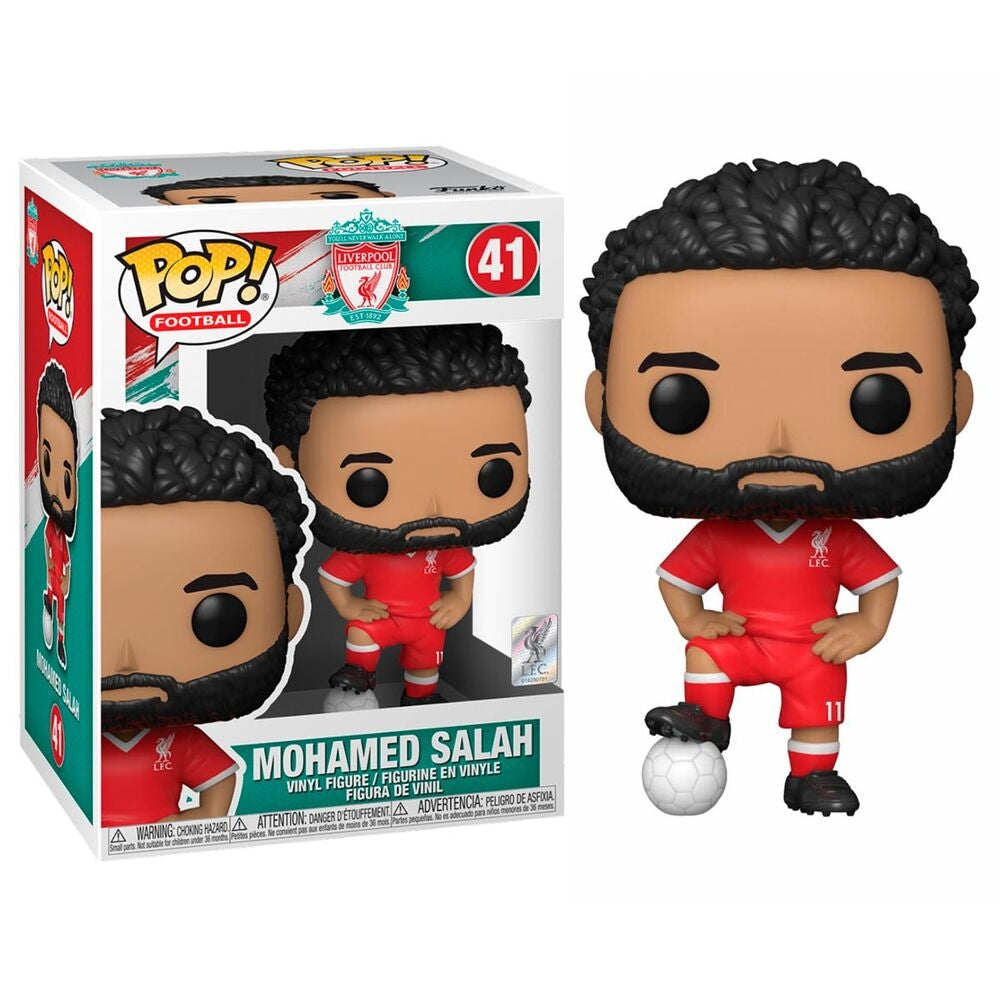 Liverpool Mohamed Salah POP-figur - samlarbar vinylleksak