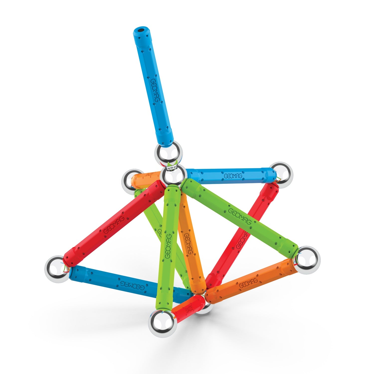 Magnetiska byggklossar, 25 delar, miljövänliga