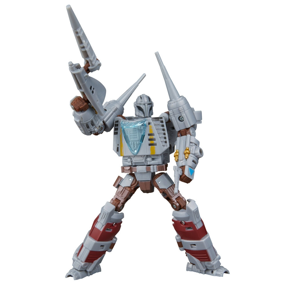 Mandalorian N-1 Starfighter-figur, 19 cm samlarleksak