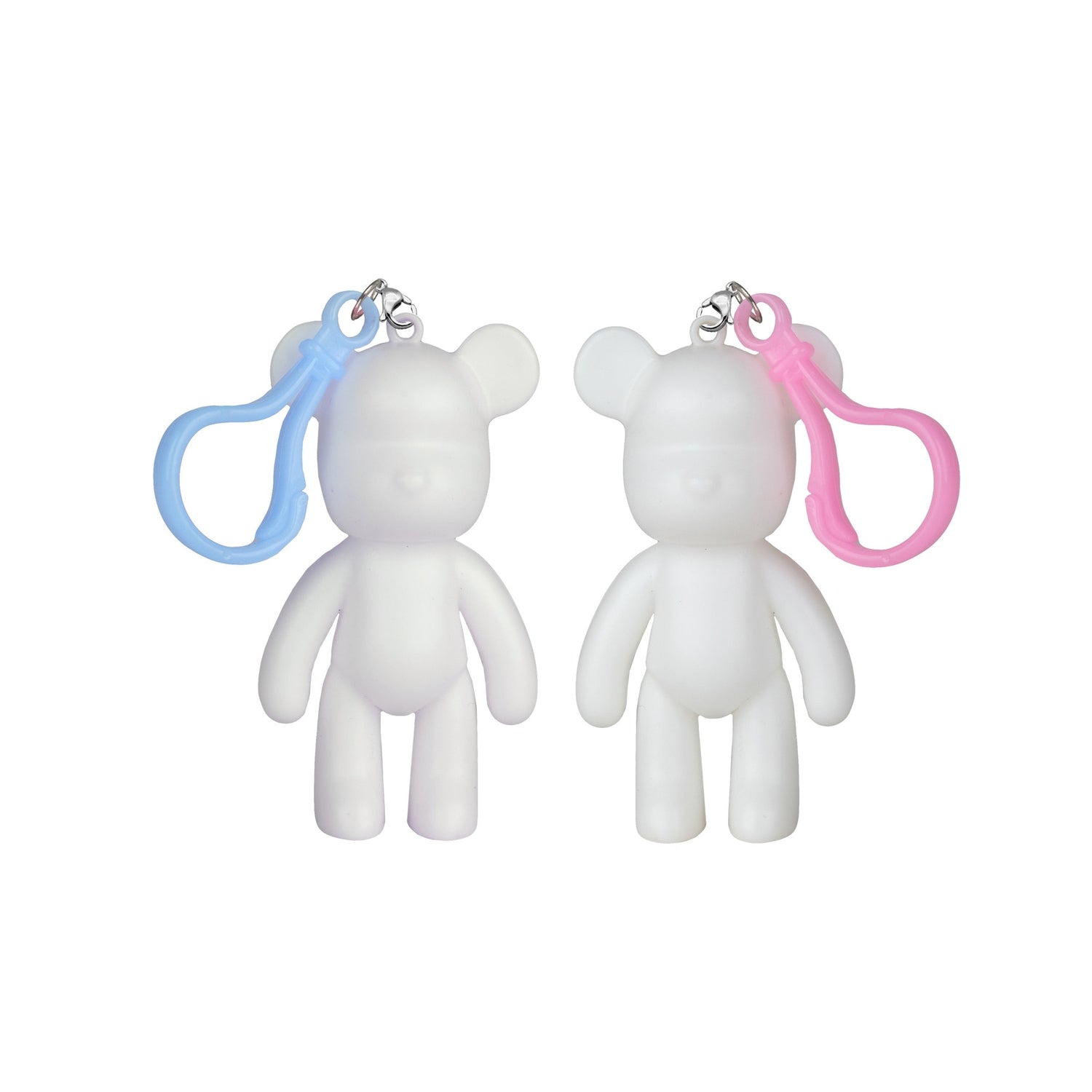 Marmorbjörn Nyckelringssats med Färger och Tillbehör