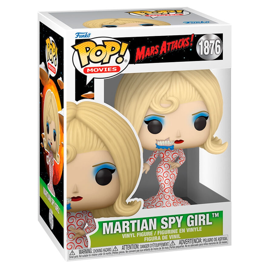 Martian Spy Girl Actionfigur – Samlarleksak för fans