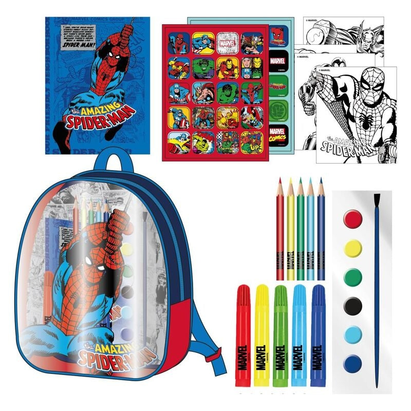 Marvel Avengers ryggsäck med brevpappersset