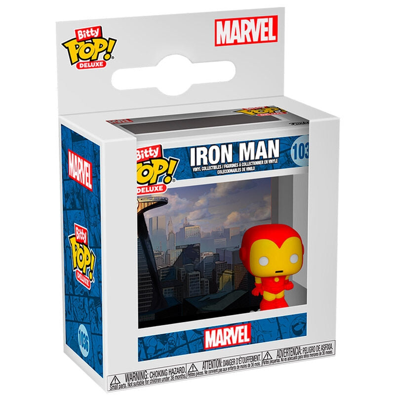 Marvel Iron Man Bitty POP-figur, Deluxe samlarleksak