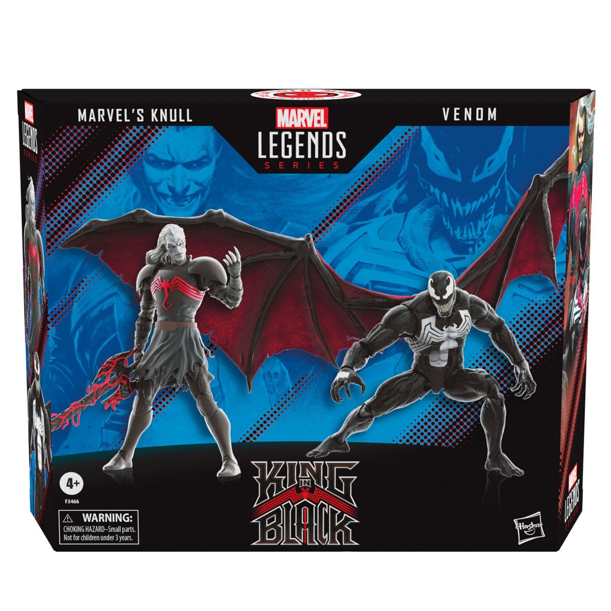 Marvel Legends Knull och Venom Actionfigurer Set, 15 cm