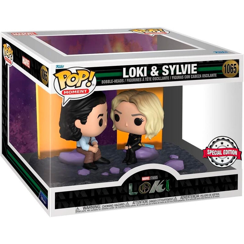 Marvel Loki och Sylvie Exklusiv POP-figur – Samlarleksak