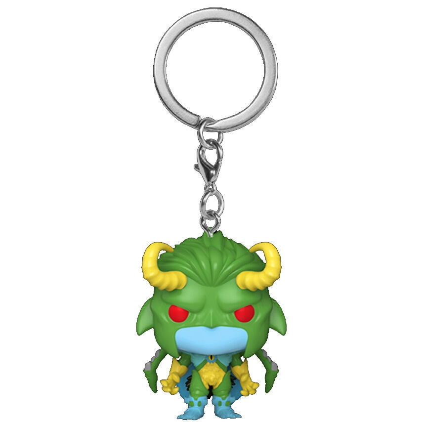 Marvel Monster Hunters Loki Pocket POP-nyckelring, samlarfigur