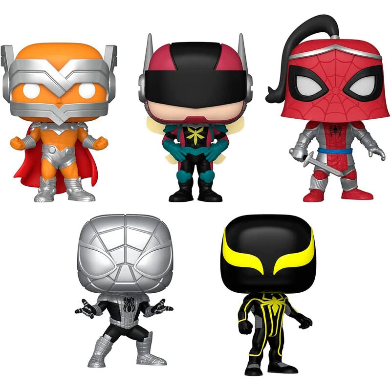 Marvel Spiderman Exklusivt 5-figurspaket för samlare