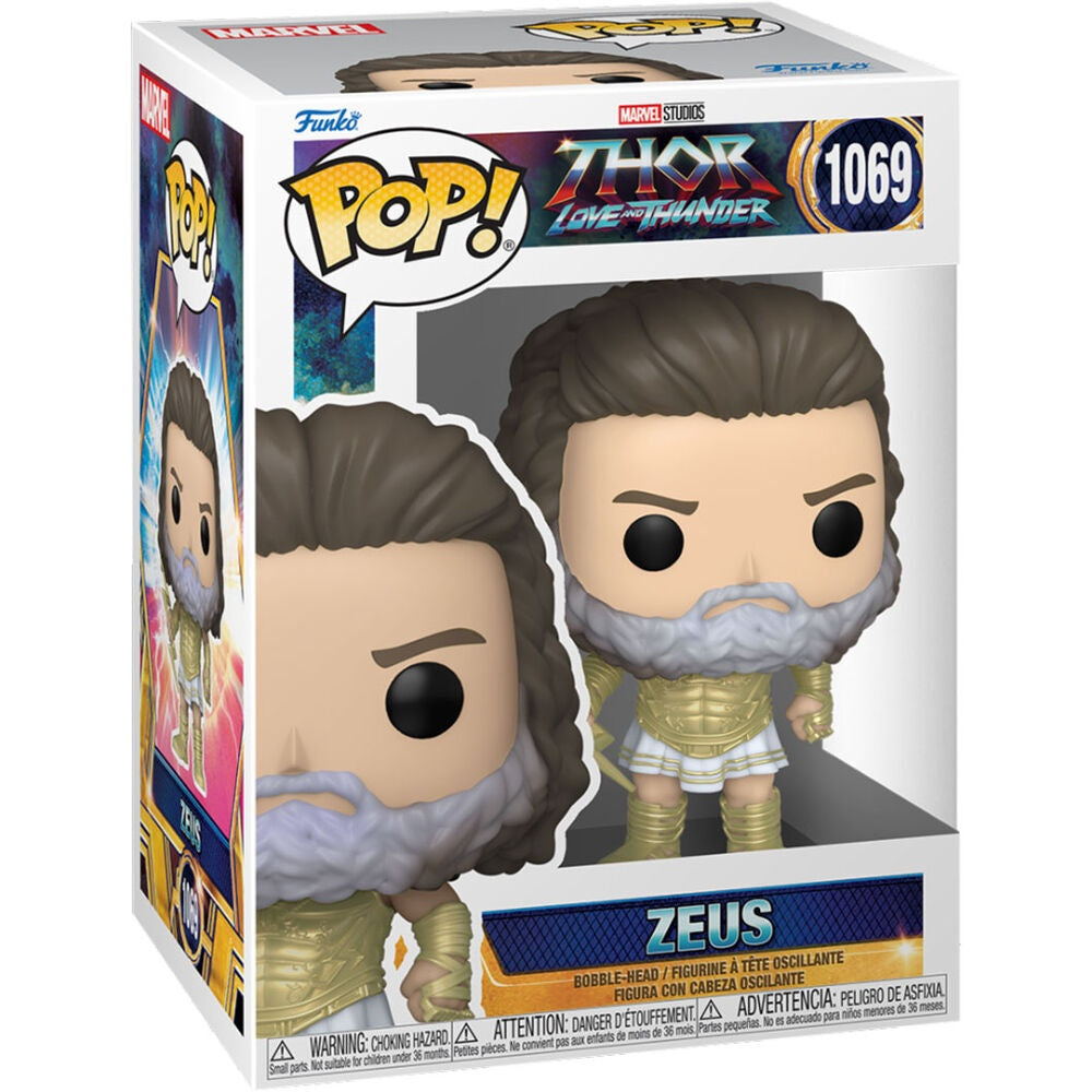 Marvel Thor Love and Thunder Zeus actionfigur, 6-tum