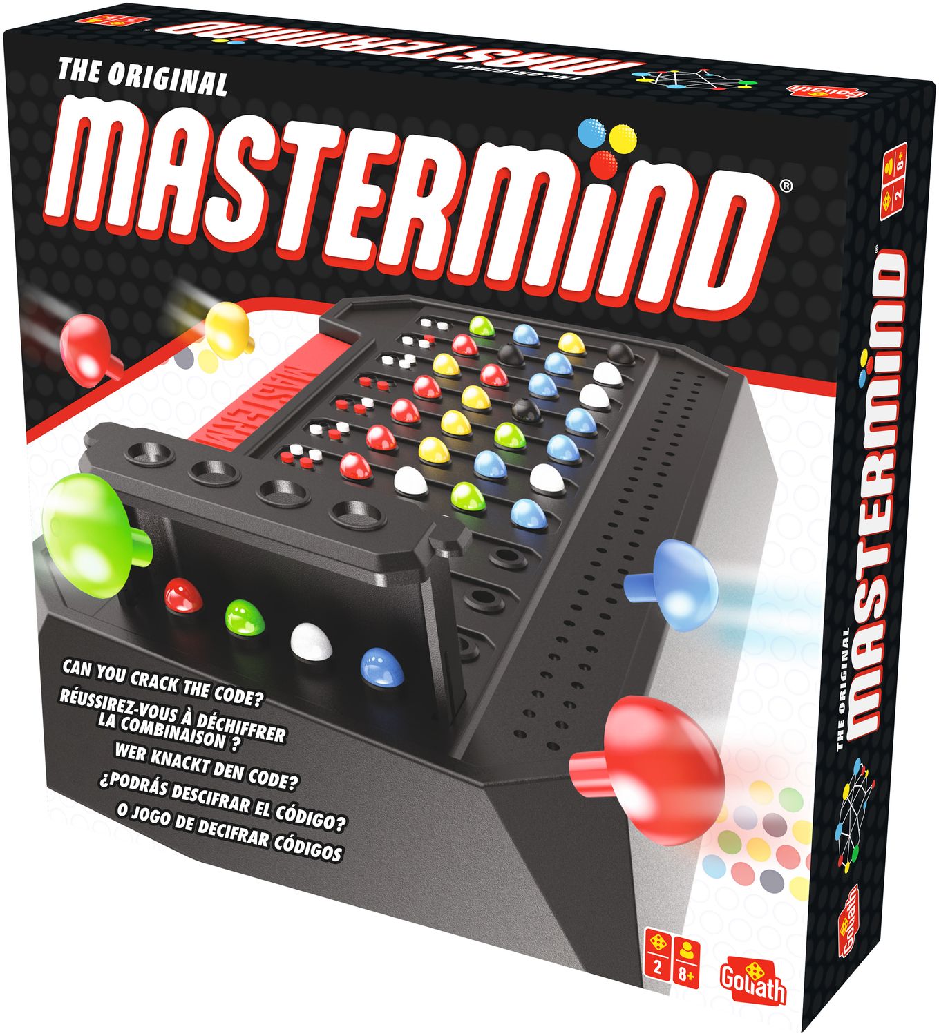 Mastermind Strategispel, 2 spelare, 7+ år