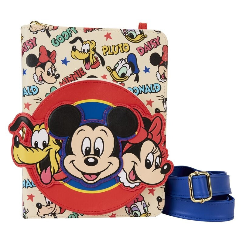 Mickey and Friends Crossbody Journal för Disney-fans