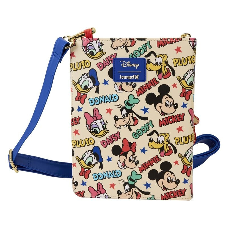 Mickey and Friends Crossbody Journal för Disney-fans