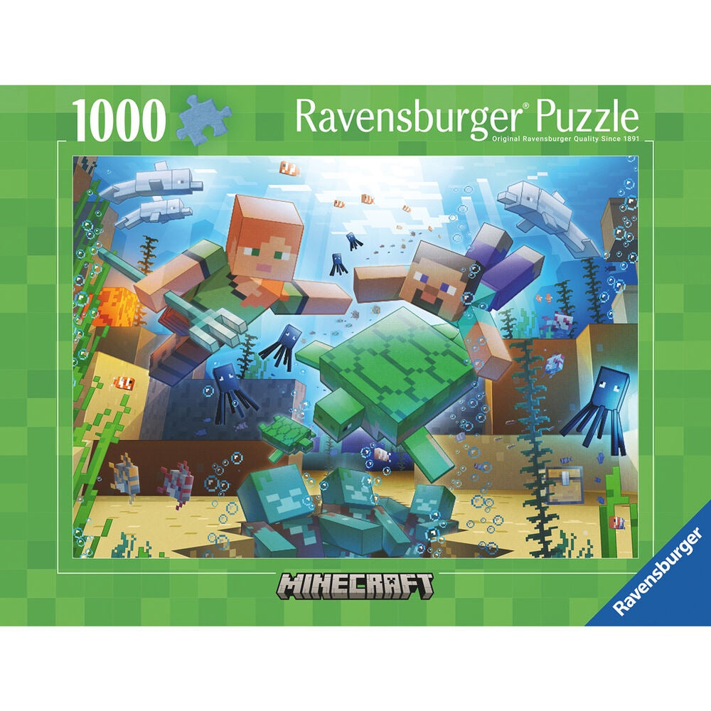 Minecraft 1000-bitars pussel för kreativt nöje och underhållning