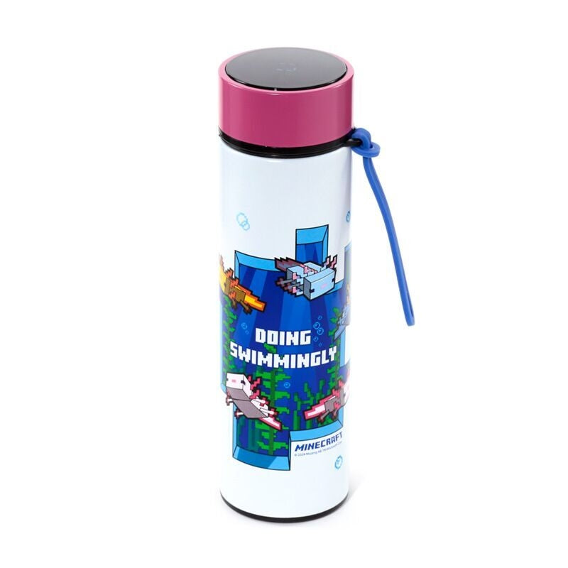 Minecraft Axolotl termosflaska, rostfritt stål, 450 ml