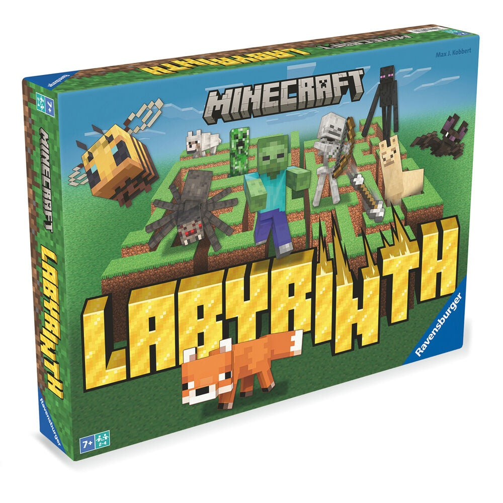 Minecraft Labyrinth Brädspel för 2-4 spelare, åldrar 7+