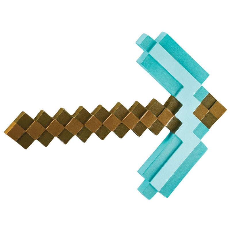 Minecraft Pickaxe 50cm, hållbart verktyg för byggnad och gruvdrift