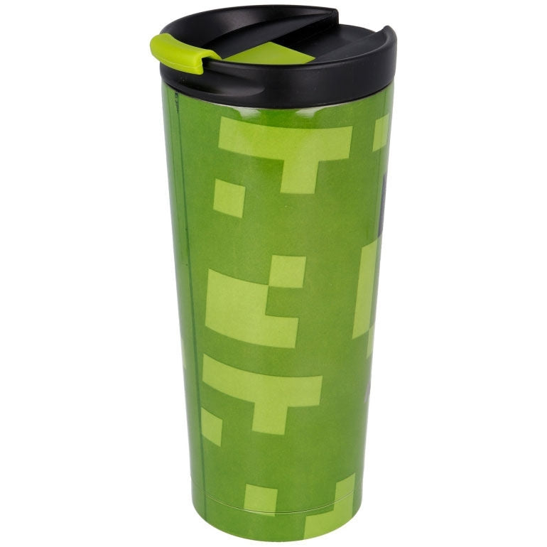 Minecraft tumlare i rostfritt stål, 425 ml kapacitet