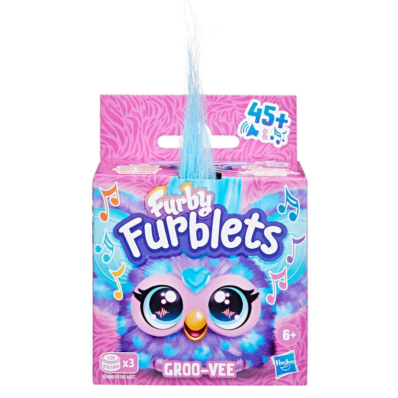 Mini Furby Toy - Interaktiv, batteridriven, rolig för barn
