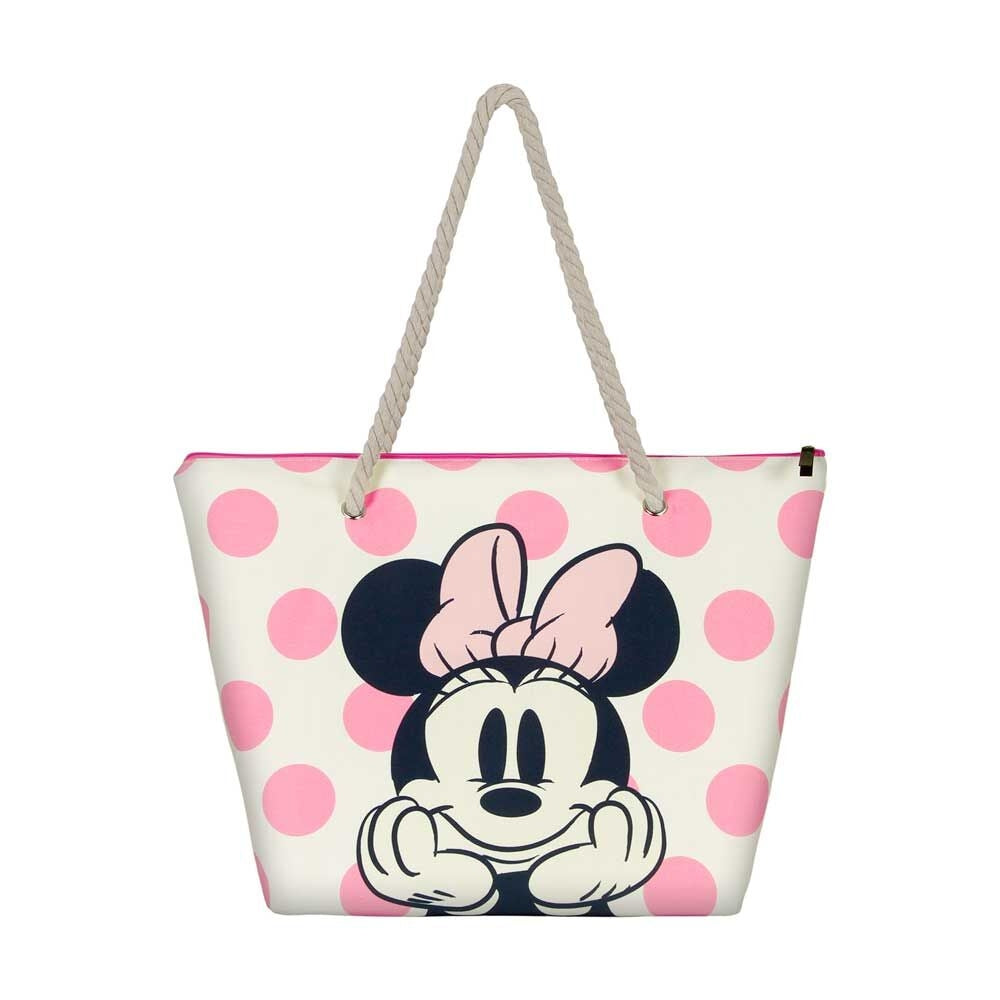 Minnie Dots strandväska för kvinnor, stor kapacitet, hållbar design