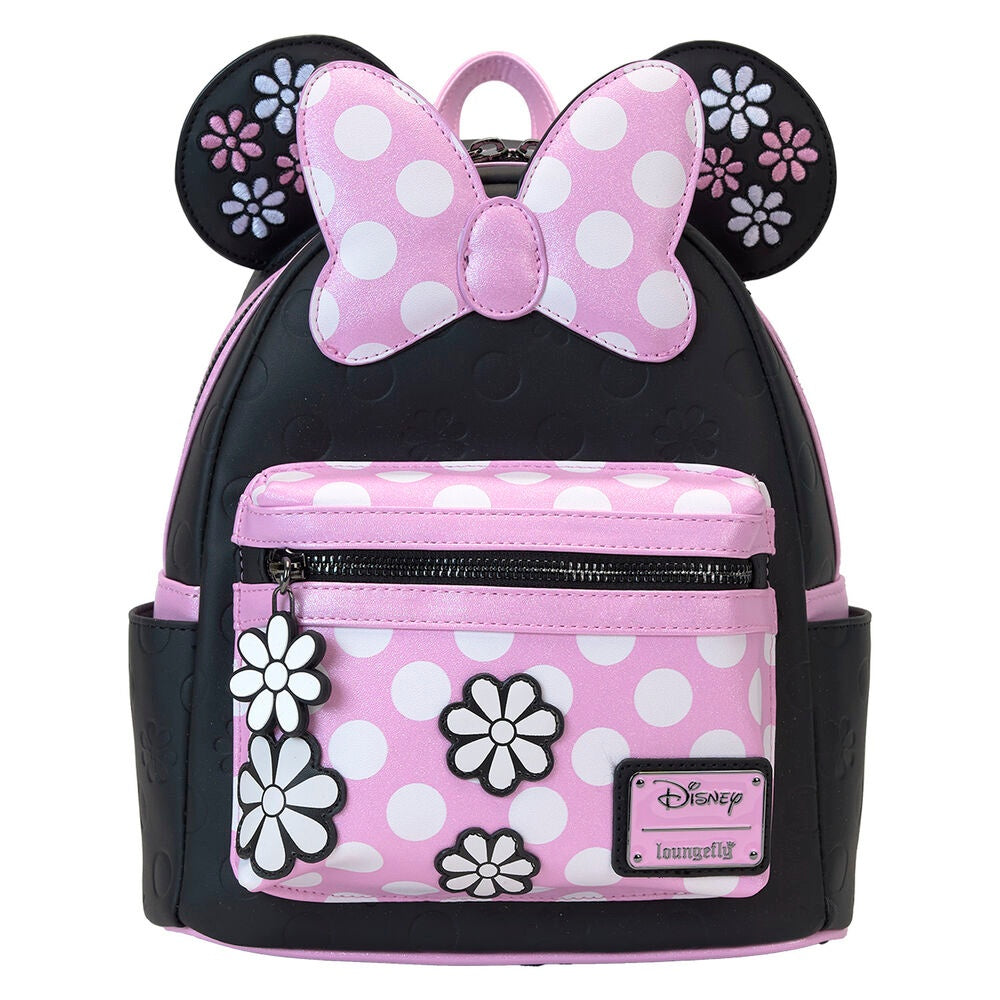Minnie Floral Rock the Dots-ryggsäck för vardagsbruk
