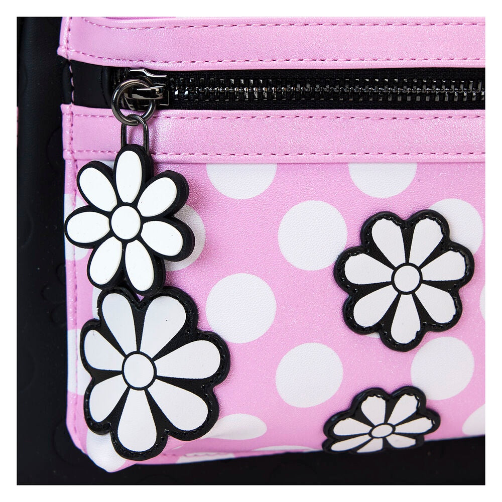 Minnie Floral Rock the Dots-ryggsäck för vardagsbruk