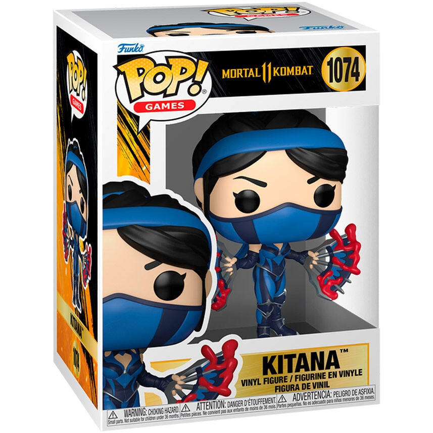 Mortal Kombat 11 Kitana actionfigur, 7-tums samlarobjekt