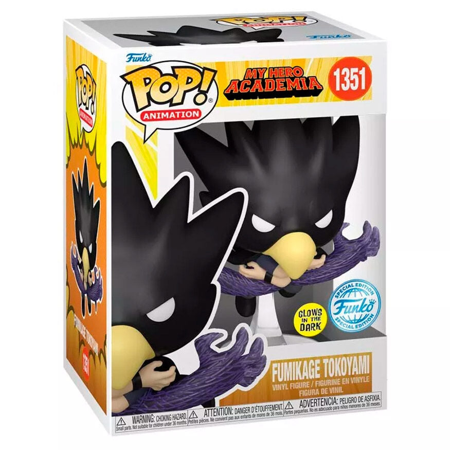 My Hero Academia Fumikage Tokoyami Exklusiv figur, 6-tum