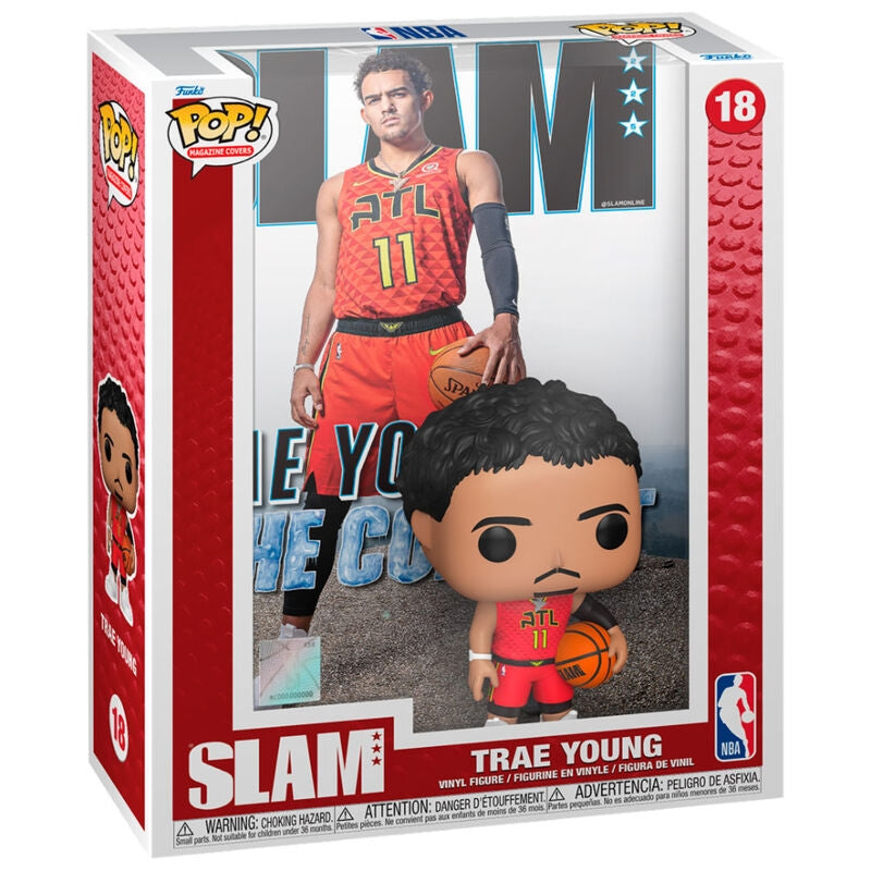NBA Slam Trae Young Pop Figure - Samlarleksak för fans