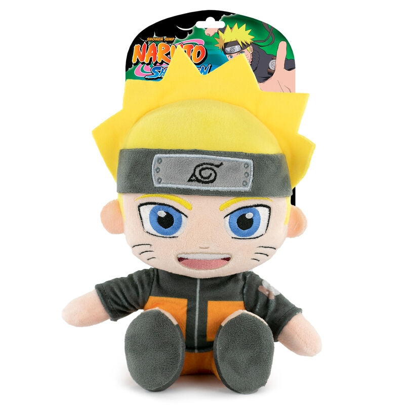 Naruto Uzumaki plyschleksak, 25 cm mjuk fylld figur