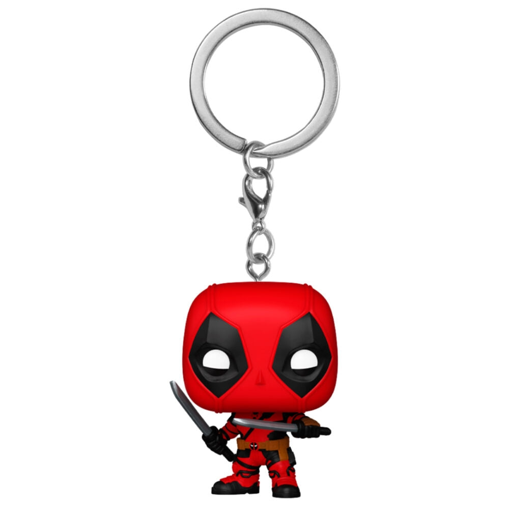 Nyckelring Marvel Deadpool & Wolverine, samlarobjekt i fickstorlek