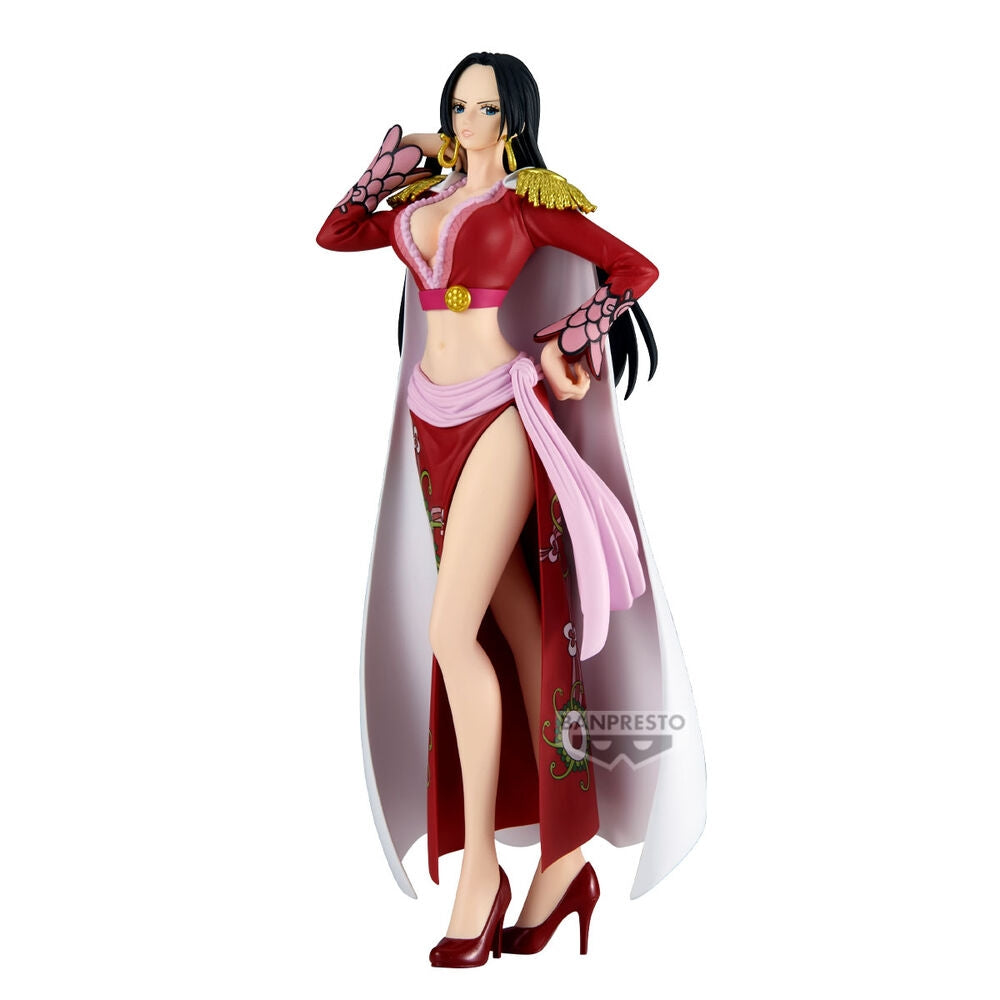 One Piece Boa Hancock-figur, 22 cm, glitter och glamorös design