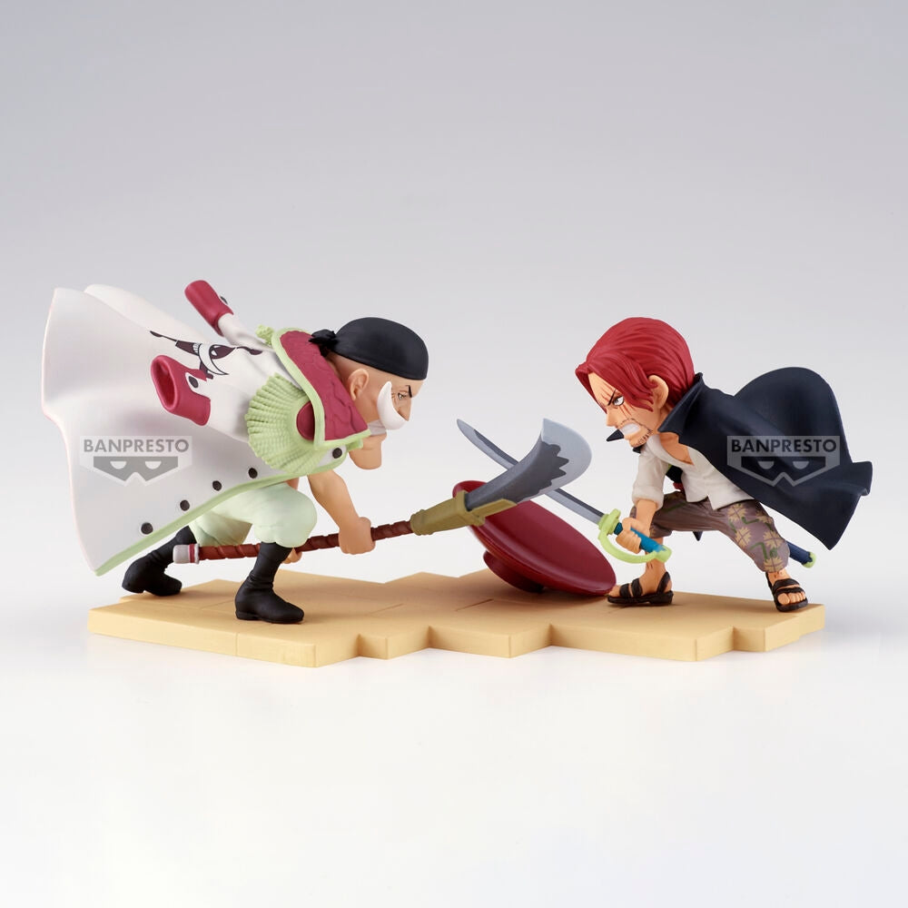 One Piece Collectible Figur: Edward Newgate vs Shanks, 13 cm