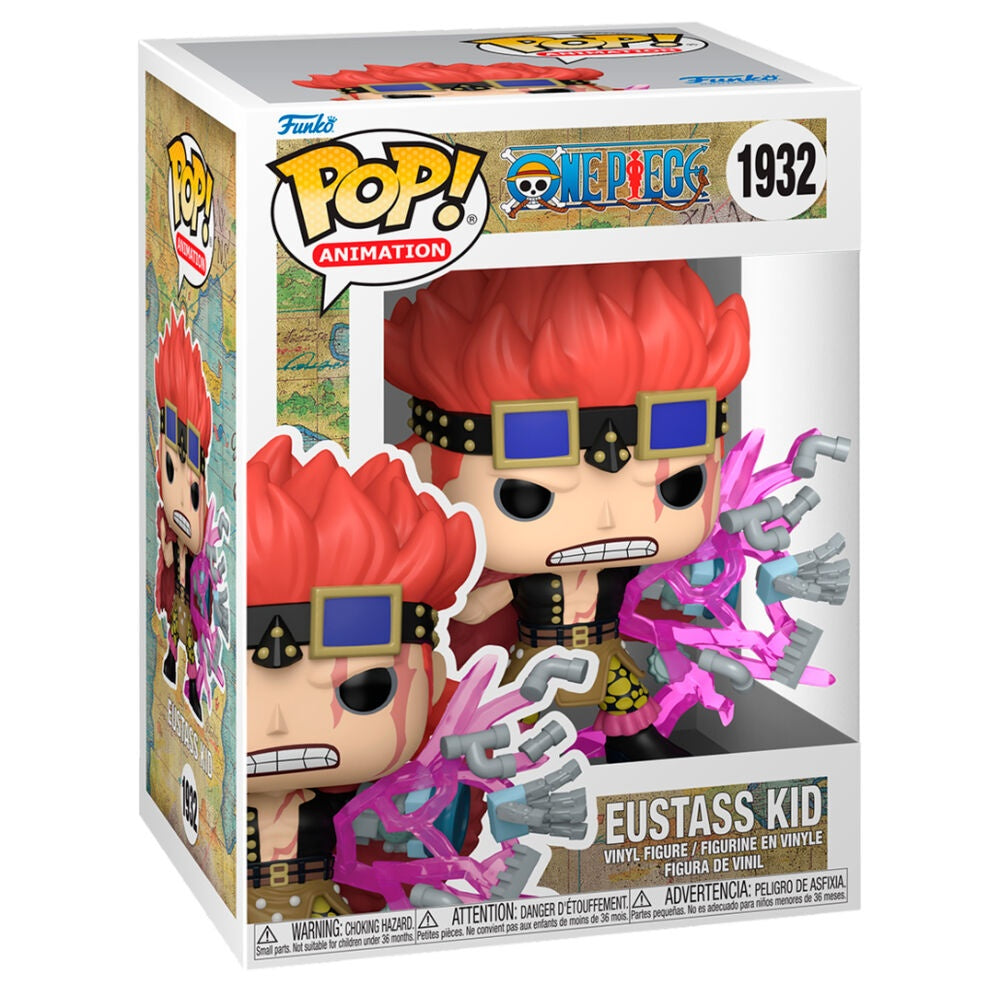 One Piece Eustass Kid Action Figur, 6-tums samlarleksak