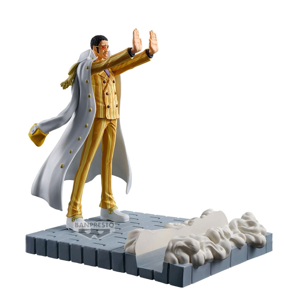 One Piece Kizaru Borsalino figur, 12 cm samlarleksak
