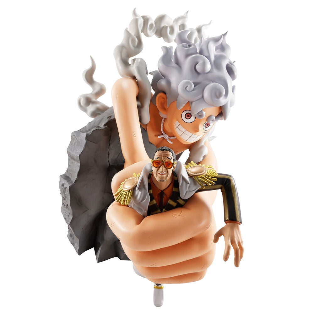 One Piece Monkey D. Luffy Gear 5 figur, 22 cm Ichibansho