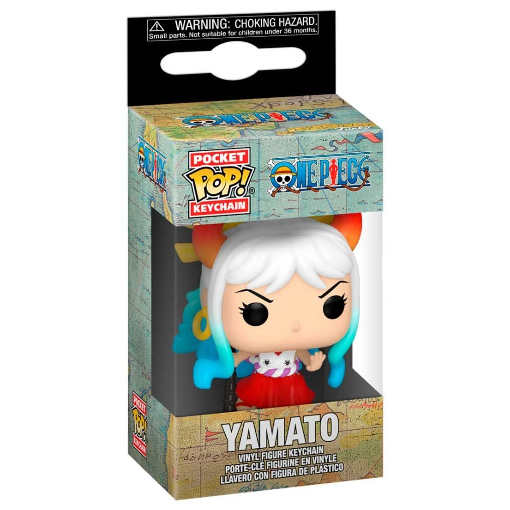 One Piece Yamato Pocket POP-nyckelring, samlarfigur