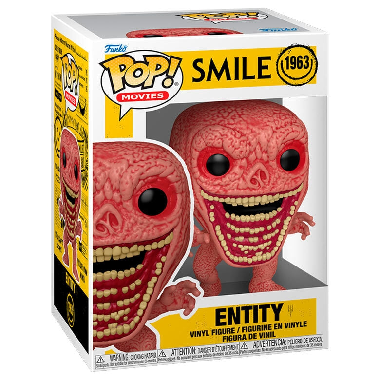 POP Figure Smile Entity - Samlarleksak, 4-tumsstorlek, rolig design