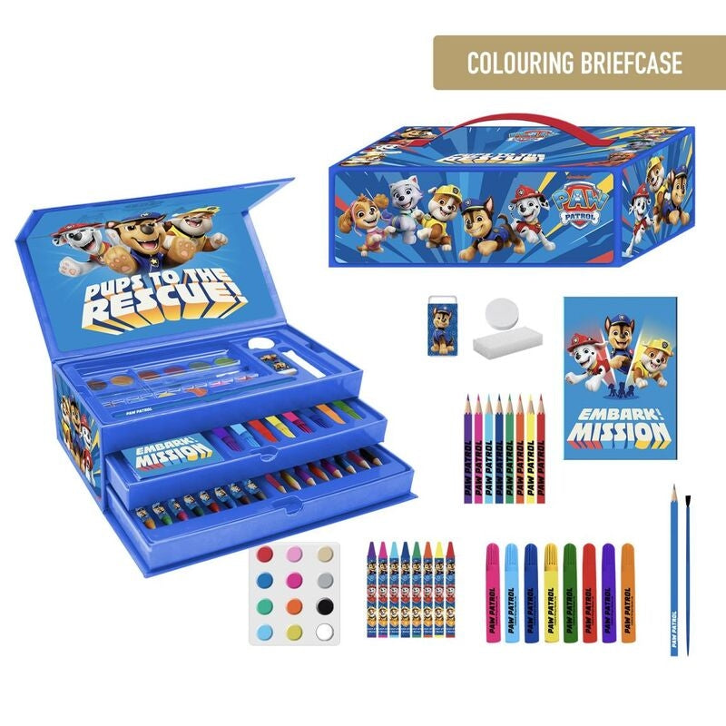 Paw Patrol Coloring brevpappersfodral för barn, rolig design