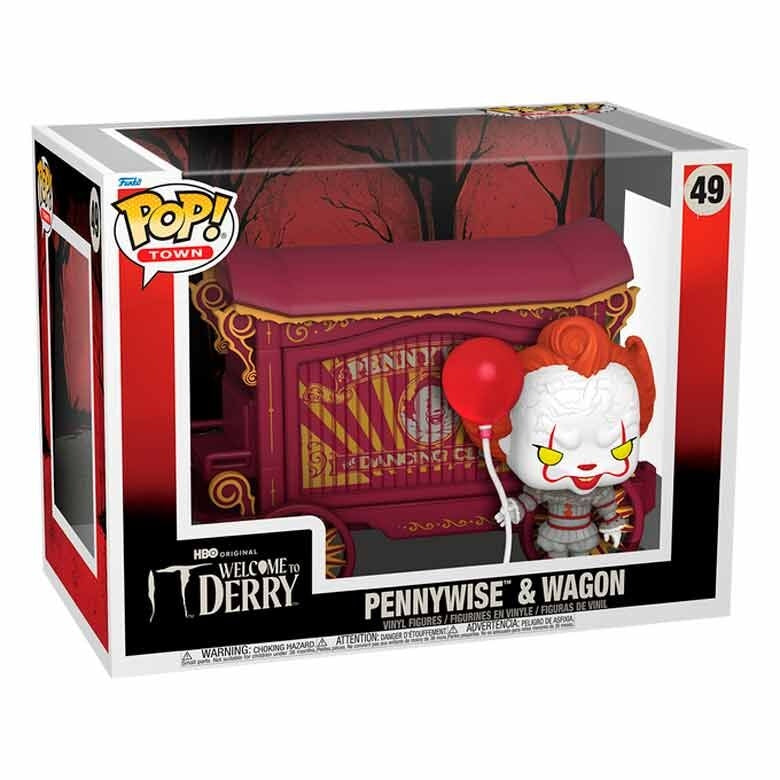 Pennywise Välkommen till Derry Figure - Collectible Horror Toy