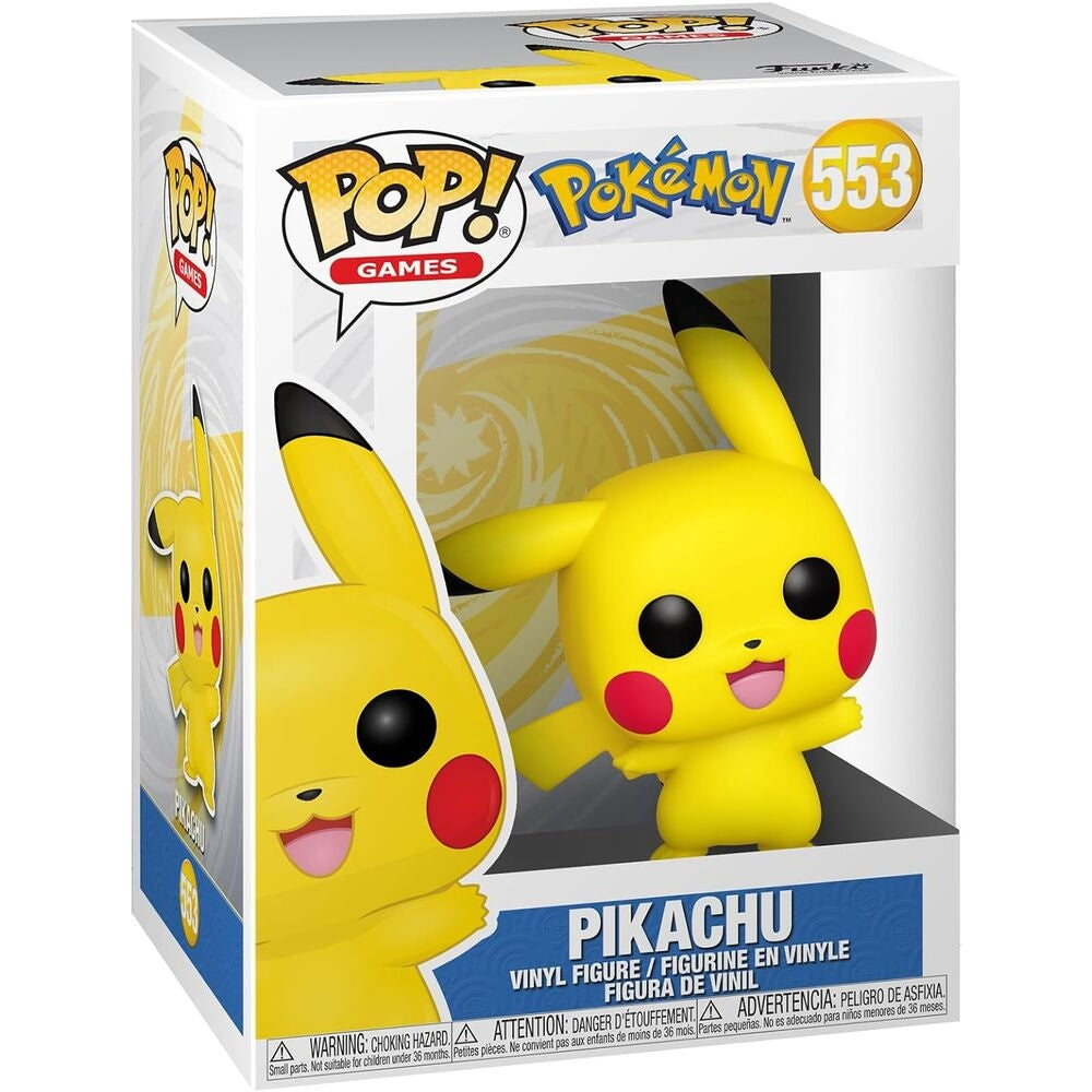 Pikachu popfigur, samlarleksak, 4-tumsstorlek