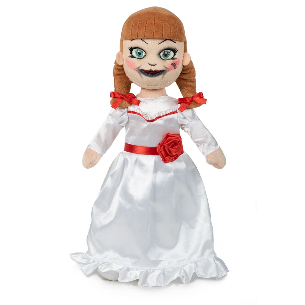 Plyschleksak, 32 cm mjuk Annabelle-docka för barn