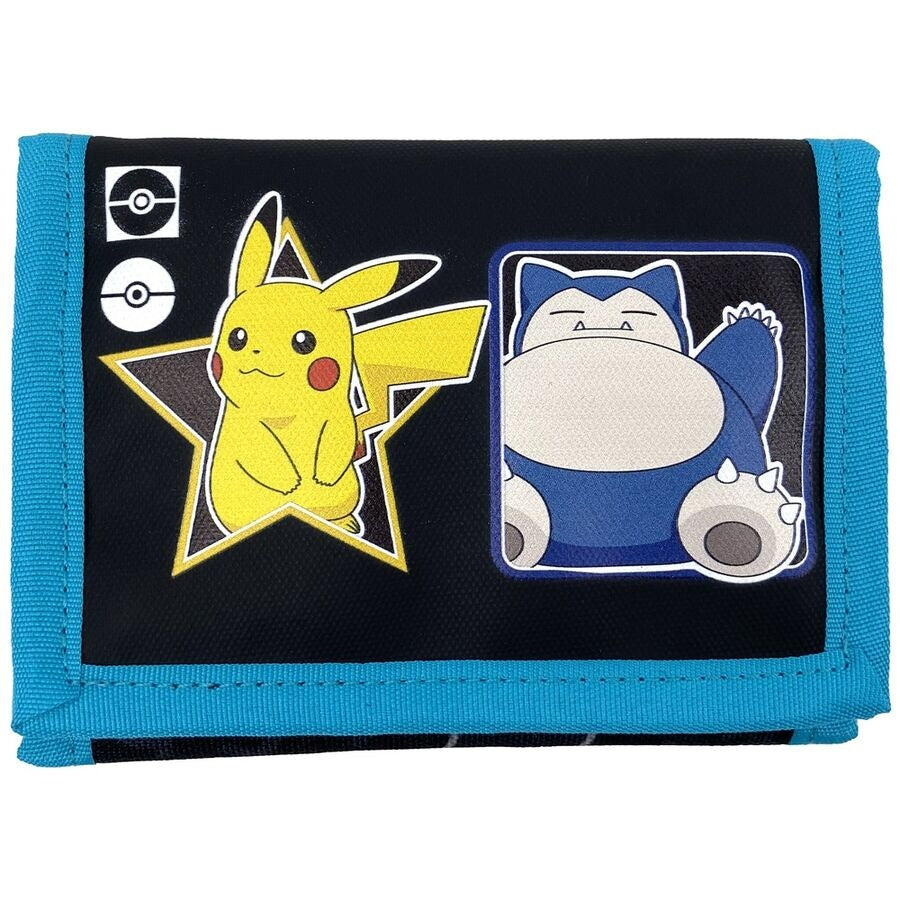 Pokemon Geo Wallet - Kompakt design, slitstarkt material, flera fack