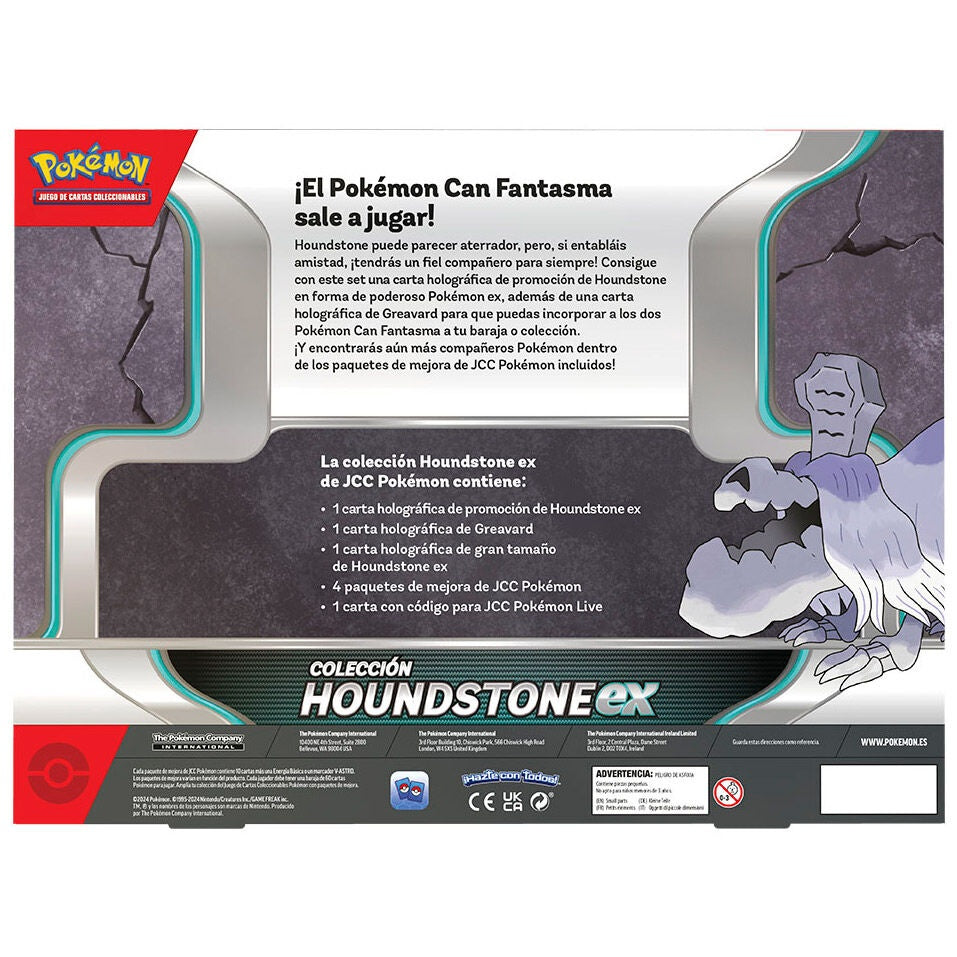 Pokemon Houndstone Collectible Card Game Box, spansk utgåva