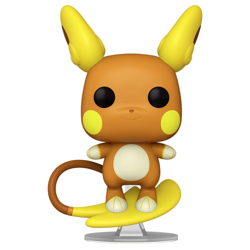 Pokémon Alolan Raichu-figur, samlarleksak, 4-tumsstorlek