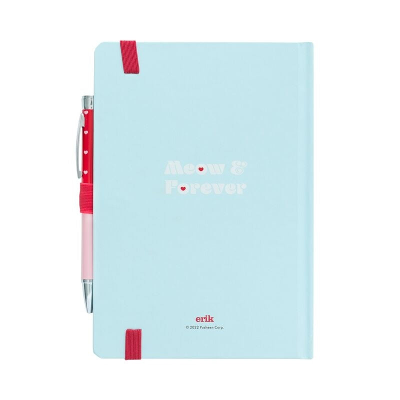 Purrfect Love A5 anteckningsbok med projektorpenna